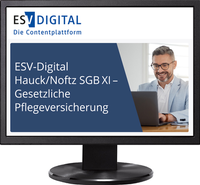 Abbildung von: ESV-Digital Hauck/Noftz SGB XI - Soziale Pflegeversicherung - Jahresabonnement - Erich Schmidt Verlag