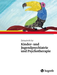 Abbildung von: Zeitschrift für Kinder- und Jugendpsychiatrie und Psychotherapie - Hogrefe