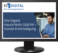 Abbildung von: ESV-Digital Hauck/Noftz SGB XIV - Soziale Entschädigung - Jahresabonnement - Erich Schmidt Verlag