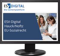 Abbildung von: ESV-Digital Hauck/Noftz EU-Sozialrecht - Jahresabonnement - Erich Schmidt Verlag