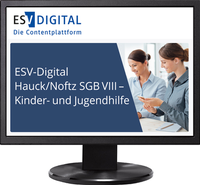 Bild: ESV-Digital Hauck/Noftz SGB VIII - Kinder- und Jugendhilfe AI - Jahresabonnement - Erich Schmidt Verlag
