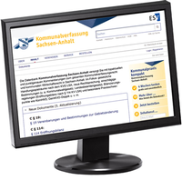 Abbildung von: Kommunalverfassung Sachsen-Anhalt - Jahresabonnement bei Kombibezug Print und Datenbank - Erich Schmidt Verlag