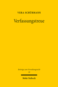 Bild: Verfassungstreue - Mohr Siebeck