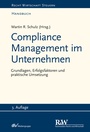 Cover: Compliance Management im Unternehmen - Fachmedien Recht und Wirtschaft