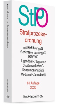 Abbildung von: Strafprozessordnung: StPO - dtv