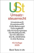 Cover: Umsatzsteuerrecht: USt - dtv