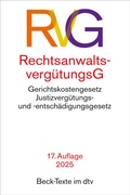 Bild: Rechtsanwaltsverg&uuml;tungsgesetz: RVG - dtv