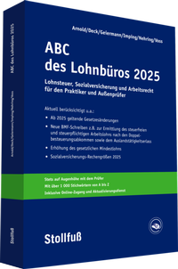 Bild vergrößern Bild: ABC des Lohnbüros 2025 - Stollfuß