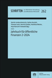 Abbildung von: Jahrbuch für öffentliche Finanzen 2-2024 - Berliner Wissenschafts-Verlag