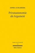 Bild: Privatautonomie als Argument - Mohr Siebeck