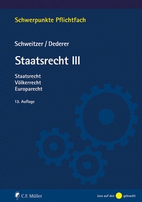 Abbildung von: Staatsrecht III - C.F. Müller