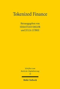 Enlarge image Cover: Tokenized Finance - Mohr Siebeck