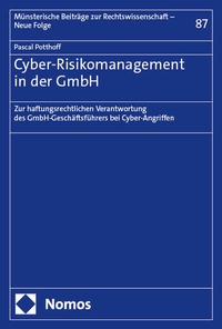 Abbildung von: Cyber-Risikomanagement in der GmbH - Nomos