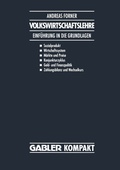 Cover: Volkswirtschaftslehre - Springer Gabler