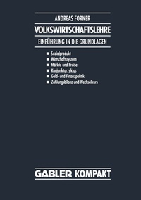 Enlarge image Cover: Volkswirtschaftslehre - Springer Gabler