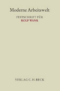 Abbildung von: Moderne Arbeitswelt - C.H.BECK