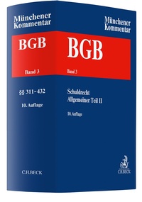 Bild: Münchener Kommentar zum Bürgerlichen Gesetzbuch: BGB - Band 3 - C.H.BECK