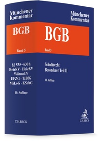 Bild vergrößern Bild: Münchener Kommentar zum Bürgerlichen Gesetzbuch: BGB - Band 5 - C.H.BECK