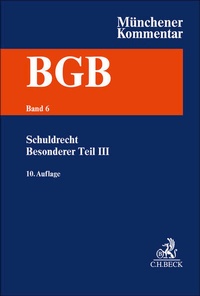 Abbildung von: Münchener Kommentar zum Bürgerlichen Gesetzbuch: BGB - Band 6 - C.H.BECK