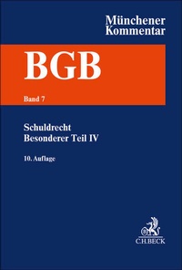Bild: Münchener Kommentar zum Bürgerlichen Gesetzbuch: BGB - Band 7 - C.H.BECK