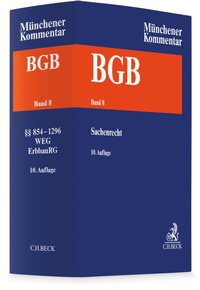 Bild vergrößern Bild: Münchener Kommentar zum Bürgerlichen Gesetzbuch: BGB - Band 8 - C.H.BECK