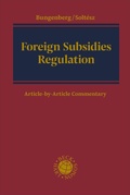 Cover: Foreign Subsidies Regulation - C.H.BECK