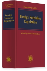 Enlarge image Cover: Foreign Subsidies Regulation - C.H.BECK