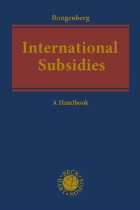 Enlarge image Cover: International Subsidies - Hart Publishing