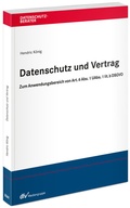 Cover: Datenschutz und Vertrag - Fachmedien Recht und Wirtschaft