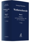 Cover: Wettbewerbsrecht - Band 4 - C.H.BECK