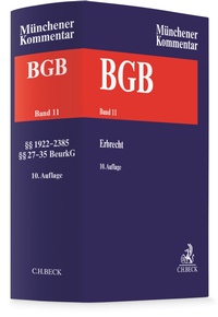 Abbildung von: Münchener Kommentar zum Bürgerlichen Gesetzbuch: BGB - Band 11 - C.H.BECK