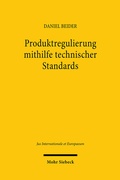 Abbildung von: Produktregulierung mithilfe technischer Standards - Mohr Siebeck