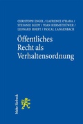 Cover: &Ouml;ffentliches Recht als Verhaltensordnung - Mohr Siebeck