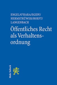 Abbildung von: Öffentliches Recht als Verhaltensordnung - Mohr Siebeck
