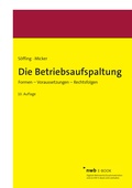Cover: Die Betriebsaufspaltung - NWB