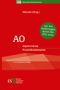 Enlarge image Cover: Abgabenordnung: AO - Erich Schmidt Verlag