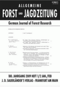 Abbildung von: Allgemeine Forst- und Jagdzeitung - J. D. Sauerländer's Verlag