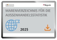 Abbildung von: Warenverzeichnis für die Außenhandelsstatistik 2025 - Reguvis Fachmedien