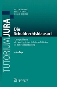 Enlarge image Cover: Die Schuldrechtsklausur I - Springer