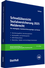 Cover: Schnellübersicht Sozialversicherung 2025 Melderecht - Stollfuß