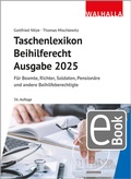 Bild: Taschenlexikon Beihilferecht Ausgabe 2025 - Walhalla