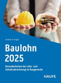Abbildung von: Baulohn 2025 - Haufe-Lexware