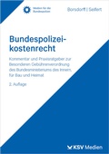 Cover: Bundespolizeikostenrecht - KSV Medien