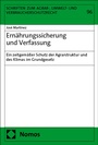 Cover: Ernährungssicherung und Verfassung - Nomos