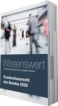 Cover: Krankenhausrecht des Bundes 2025 - AOK