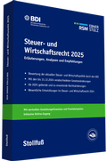 Cover: Steuer- und Wirtschaftsrecht 2025 - Stollfu&szlig;