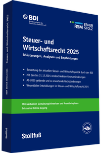 Bild: Steuer- und Wirtschaftsrecht 2025 - Stollfu&szlig;