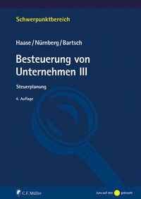 Bild vergrößern Bild: Besteuerung von Unternehmen III - C.F. Müller