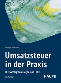Enlarge image Cover: Umsatzsteuer in der Praxis - Haufe-Lexware