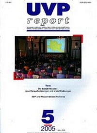 Abbildung von: UVP-report - UVP Gesellschaft